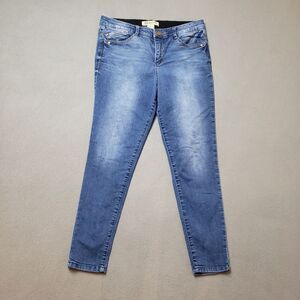 Democracy Ab-Solution Skinny Jeans in med wash size 10 AB solution